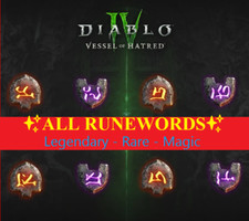 DIABLO 4 SEASON 8 Custom all Legen/rare/magic...