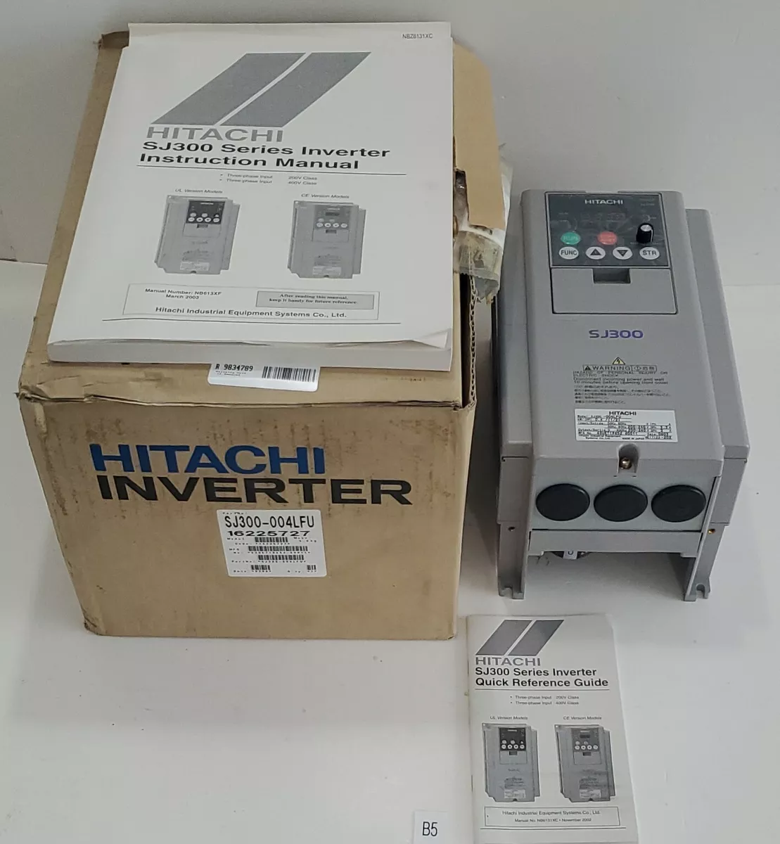 *NEW* Hitachi SJ300-004LFU Inverter AC Drive 1/2HP 200-240V 3A + Warranty!