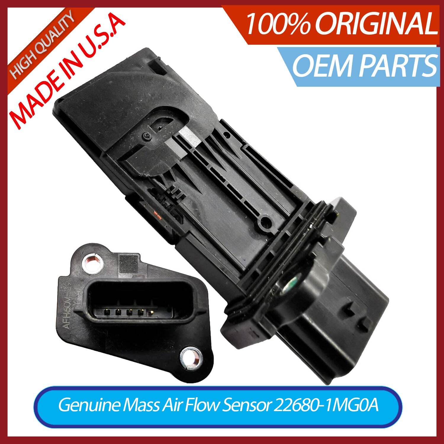 Genuine Nissan Parts - Mass Air Flow Sensor - 22680-1MG0A | eBay