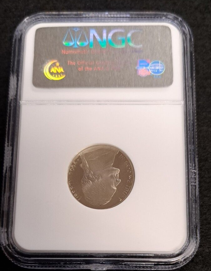 2004-S 5c Handshake Jefferson Nickel- PF69 Ultra Cameo-NGC Brown