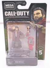 Mega Construx Call of Duty: 17 pcs - Series 5 DIEGO NECALLI Figure GFW75 - NEW -