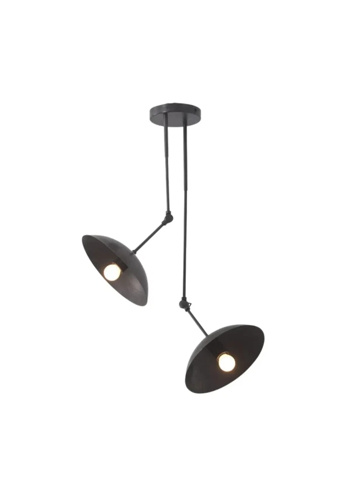 Lampadario da soffitto lampada arredamento metà secolo lampada a sospensione ... - Immagine 3 di 4