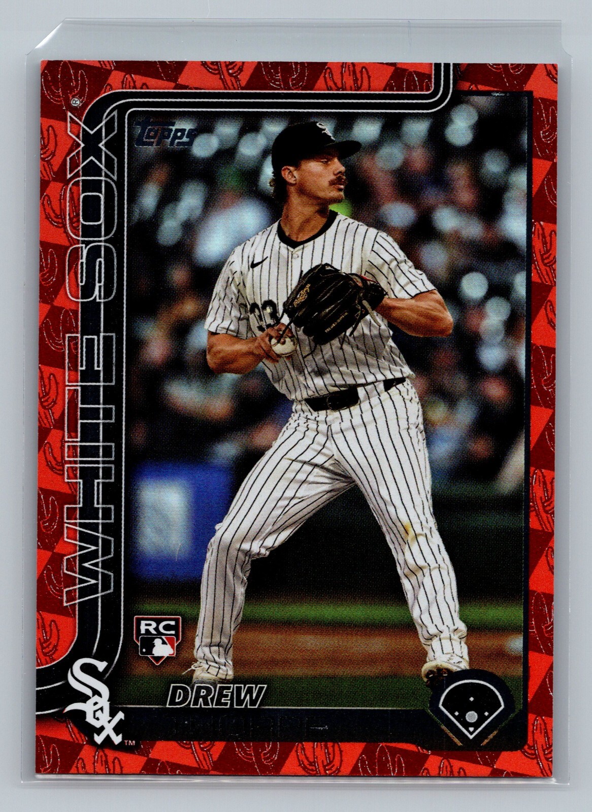 2025 Topps Drew Thorpe Rookie RC Spring Training Orange /25 #320