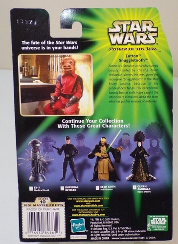 Star Wars Power of the Jedi Force Files Kenner Collection 1 MOSC - Picture 128 of 147