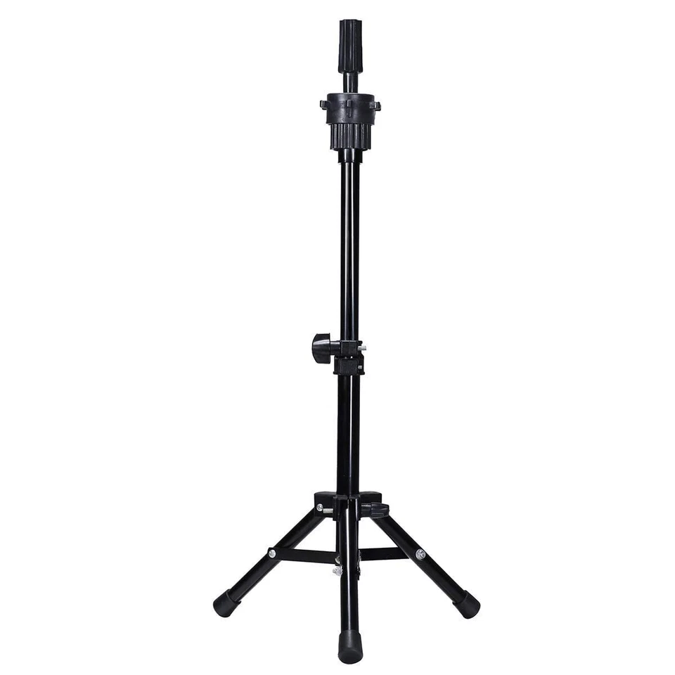 Professional Wig Tripod Stand with Adjustable Height for Salon and Training Use - Image 3 of 4