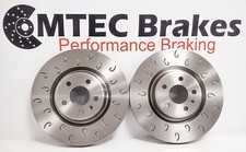 AUDI S4 B8 FRONT C-HOOK PERFORMANCE BRAKE DISCS PAIR 345mm