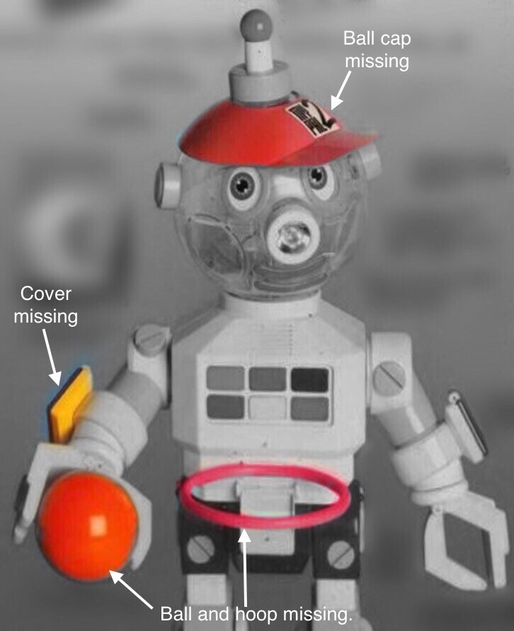 MY PAL 2 Robot, Some Parts Missing (see Description) | eBay