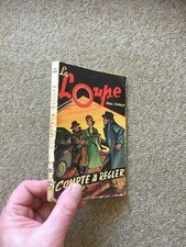 JACQUIER LA LOUPE POLICIER 61 PAUL FRANCK compte a regler 1957