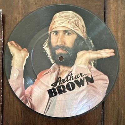 Arthur Brown 7 Inch Vinyl Six Pack Six Track 33 1/3 Rpm Picture Disc Very  Rare
