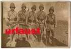 French WWI Colonial Soldiers Tropcial Helmet Berthier Carbine Rifle Photo