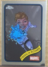 Franklin Richards 2025 Topps Chrome Marvel #56