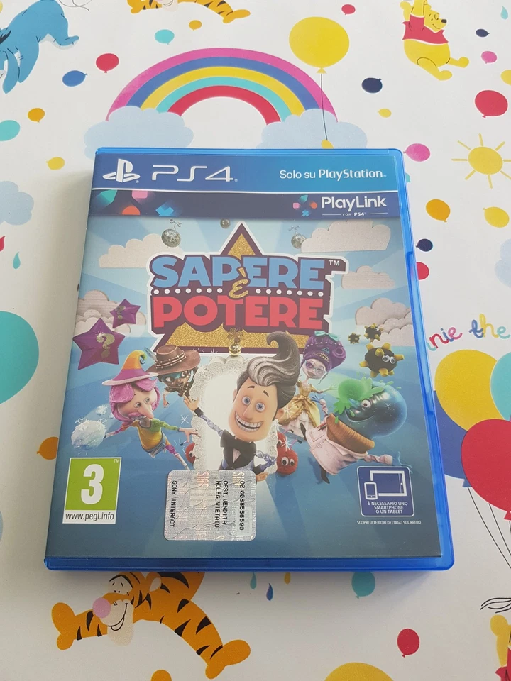 SAPERE E' POTERE GIOCO SONY PLAYSTATION PS4 PAL ITA 🇮🇹 OK SU PS5 ✅ SFIDA QUIZ - Immagine 2 di 4