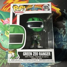 Funko POP! Televisión: Power Rangers Zeo - Zeo Ranger verde #1875 con protector
