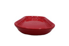 Vintage Fiesta HLC USA 12" Red Orange Bread Utility Serving Tray EUC — photo 6