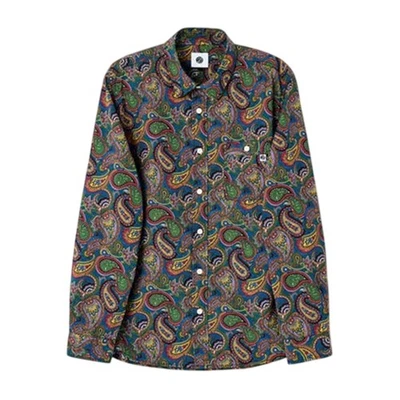 Pretty Green - Chemise manches longues motif/style cachemire - Homme (GT21195) - Photo 1/3