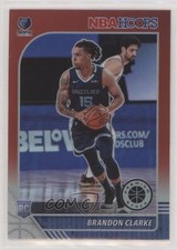 2019-20 Panini NBA Hoops Premium Stock Red Prizm Brandon Clarke #217 0p1n