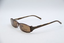 NEW TAKUMI T9700 BROWN POLARIZED AUTHENTIC DESIGNER CLIP-ON SUNGLASSES 48-19