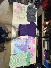 Lot of 11 Pieces of Women  s Clothing-Sized M-Mixed Brands-Shirts,Shorts, Dress