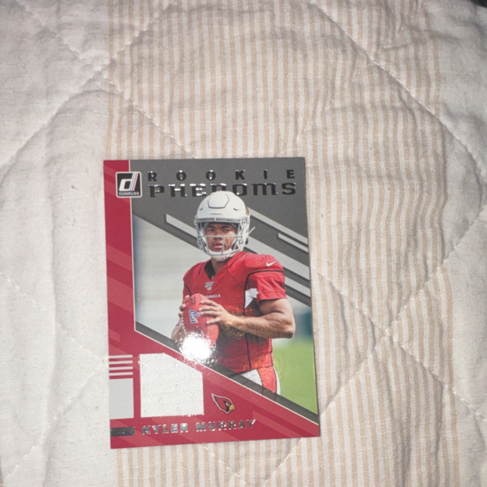 Kyler Murray Panini Donruss Rookie Phenoms Jerseys #RPJ2 NFL Shield 1/1