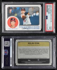 2022 Topps Heritage High Number All Aboard! Nolan Ryan #AA-3 PSA 9 MINT HOF