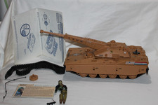 Vintage GI JOE 1985 Heavy Metal w Mauler Tank Working Original ARAH Hasbro