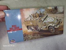 Hasegawa WW II US Army M4A1 Half Track Model Kit 1/72 #31107