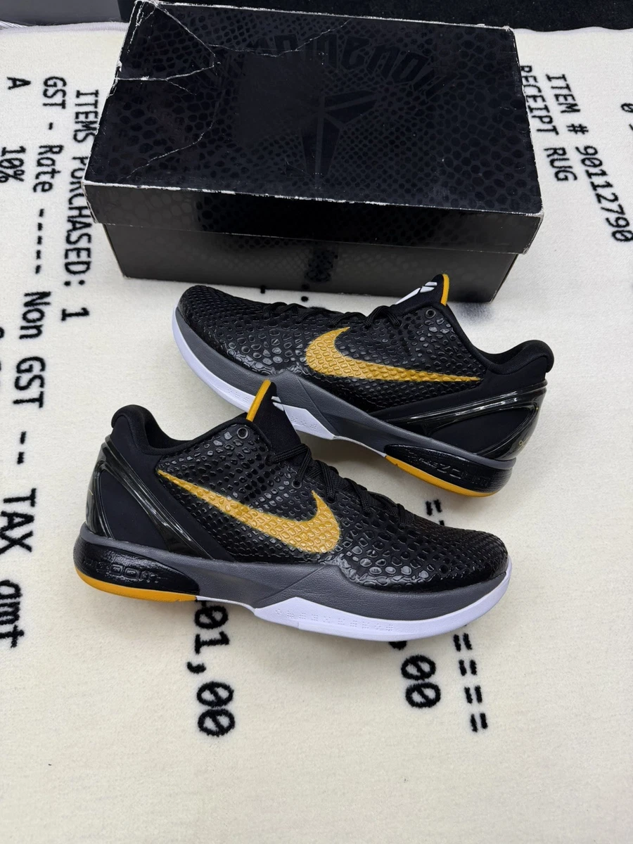 Preços baixos em Nike Zoom Kobe 6 Black Del Sol | eBay