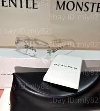 GentleMonster Sunglasses BOLD -  Tetra 02 Silver Frame Clear Lenses