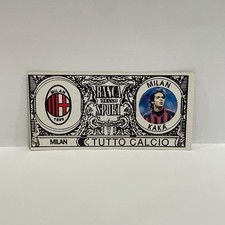 Figurina banconota Banca dello Sport AC Milan Kaká - TUTTO CALCIO