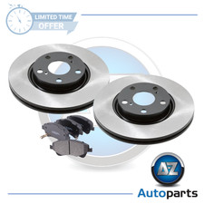 Discos y pastillas de freno delanteros de 295 mm para Toyota - Corolla 2.0 D4-D 2006-2014