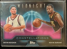 2024 Topps Midnight Devin Booker/Kevin Durant C-16 ' Constellations'