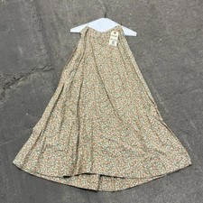 Vintage Film Costume 50s Does Victorian Western Style Prairie Maxi Skirt Orange
