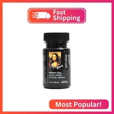 Mona Lisa Metal Leaf Adhesive Made in USA - 2 oz Size for Gold Silver Copper Gil