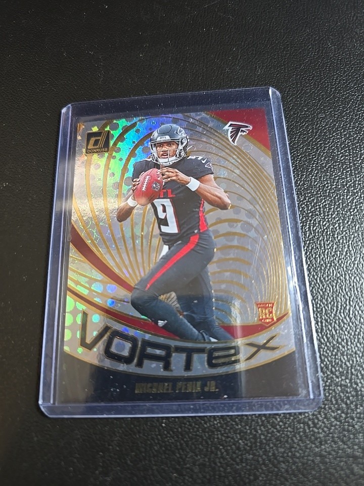 2024 Panini Donruss - Vortex Michael Penix Jr. #VOR-MPJ (RC) 9-19