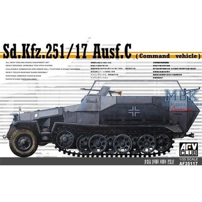AFV Club AFV35117 Sd.Kfz. 251/17 Ausf.C Command Vehicle