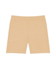 QBK 2T-13Years Girls Basic Dance Shorts for Gymnastics Bike 10-11 Years, Nude