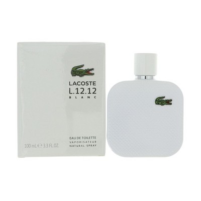 Lacoste Eau De Lacoste L.12.12 Blanc by Lacoste Box for Men 3.3 Oz Eau De