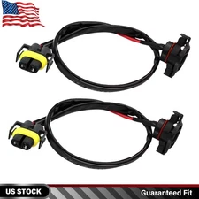 5202 H16 to H11 H8 Fog Light Conversion Wire Harness Pigtail Extension Pack of 2