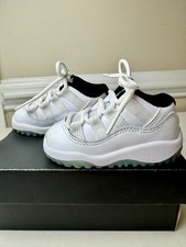 Jordan 11 Retro Low Legend Blue White Black Toddler Sneakers 4C 505836-117