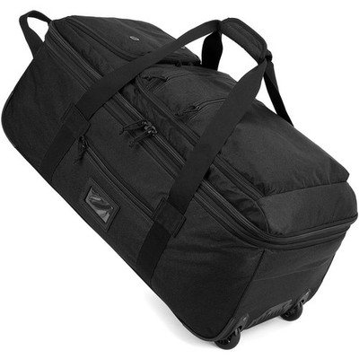 Extra Large Rolling Travel Duffle Bag with Wheels Shoes Compartment Wet 