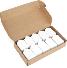 1000Pcs Price Tags, White Clothing Tags for Retail, Small Kraft Blank Tag for La