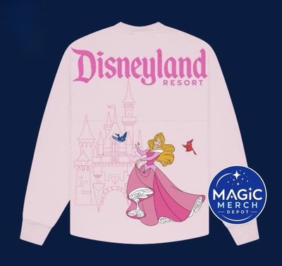 NWT Disney Parks 2026 Disneyland Pink Aurora Spirit Jersey Adult ALL SIZES