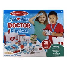 Melissa  Doug Get Well Doctor Play Set   25 Pieces   Kids Pretend Play Toy