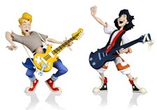 Bill & Ted - Bill & Ted 6 Inch Toony Figure, 2 Pack - NECA