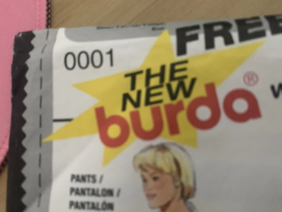 Burda Sewing Pattern 0001 Cut & Checked to size 14 Pants & shorts, see notes - image 2 of 4