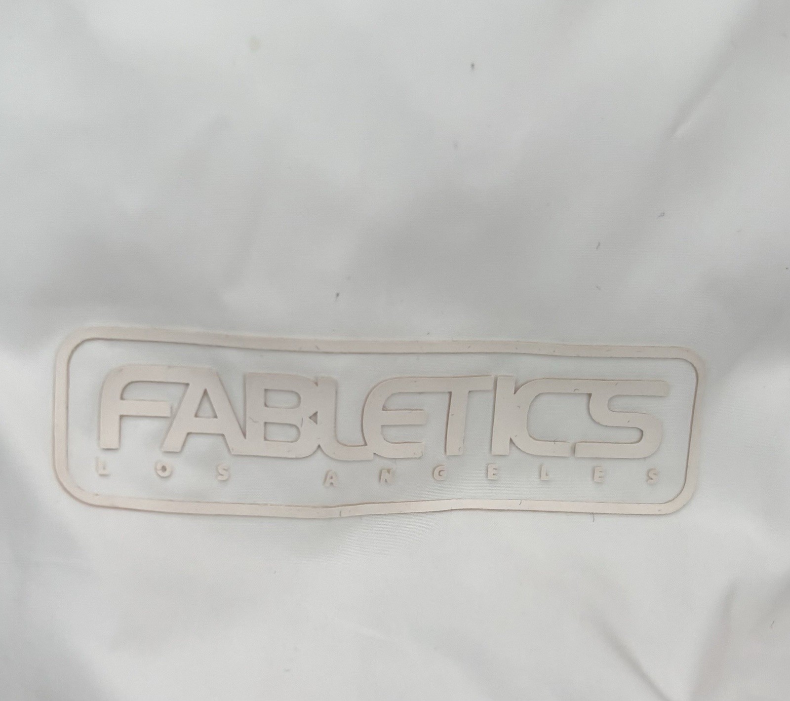 Fabletics Essential Puffer Womens Jacket Bone/Whi… - image 8