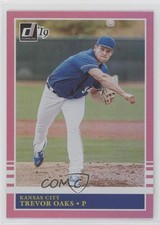 2019 Panini Donruss Retro 1985 Holo Pink Trevor Oaks #204 03rx