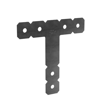 #ad Simpson Anchors OT Ornamental T Strap 12in Black Powder Coated w 6 1 2in Bolts $40.08