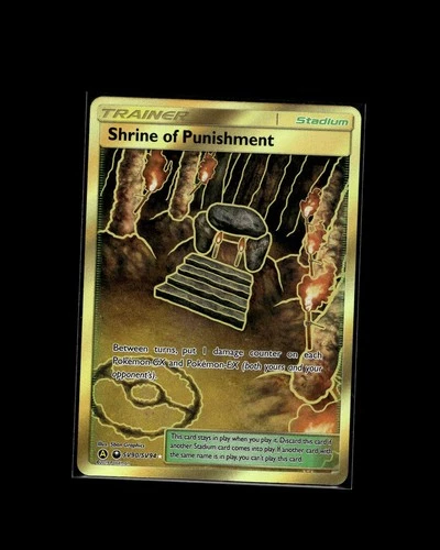 Shrine of Punishment SV90/SV94 SR Hidden Fates Shiny Vault Pokemon 2019 EN NM