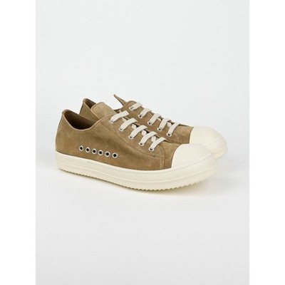 Rick Owens Extreme Suede Low Ramones - Size 44